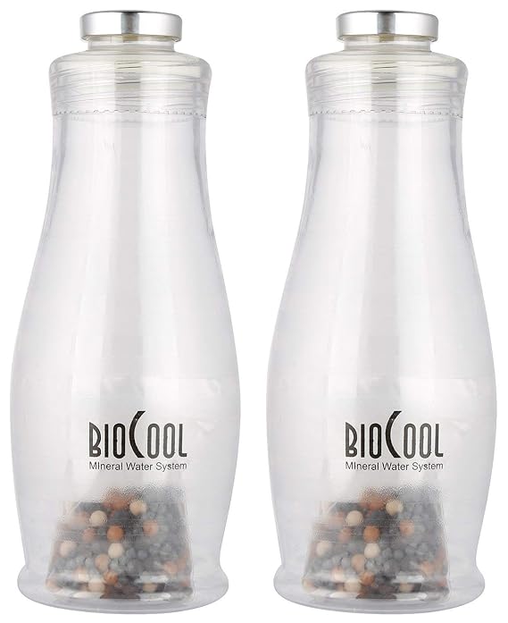 BIO COOL ALKALINE Bottle, 0.5 Liter, Set of 2