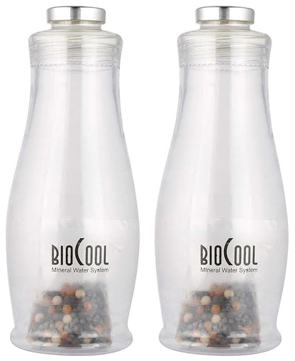 BIO COOL ALKALINE Bottle, 0.5 Liter, Set of 2