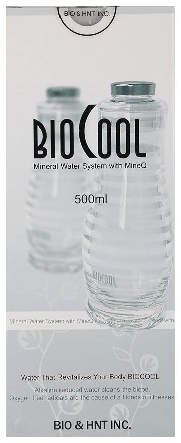BIO COOL ALKALINE Bottle, 0.5 Liter, Set of 2