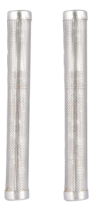 Suman Stainless Steel Alkaline Stick (Silver) - 2 Pcs